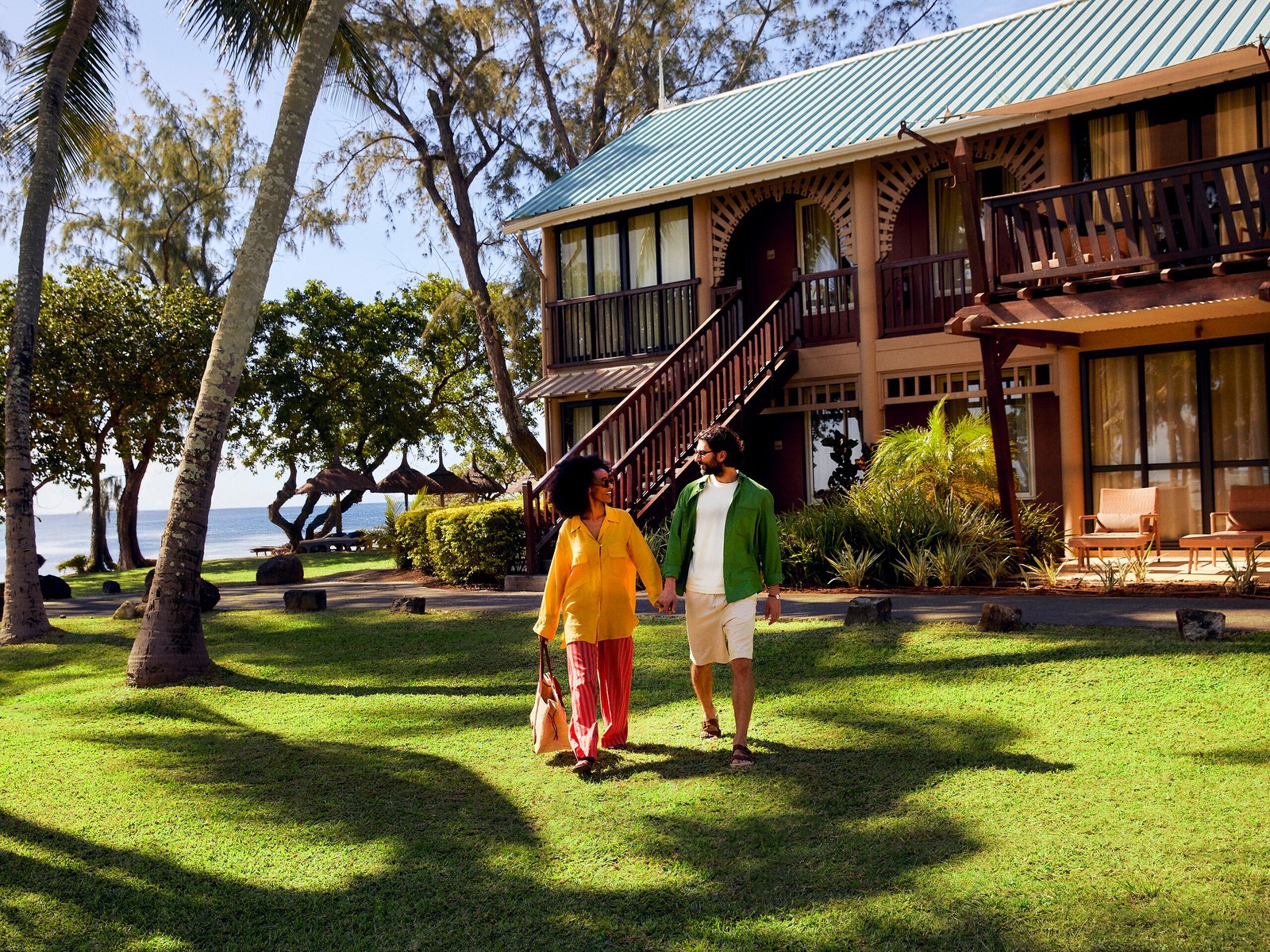Территория и корпуса Club Med La Pointe aux Canonniers