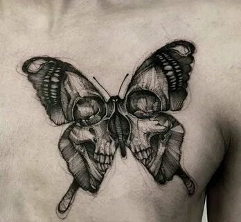 Значение тату бабочки для мужчин