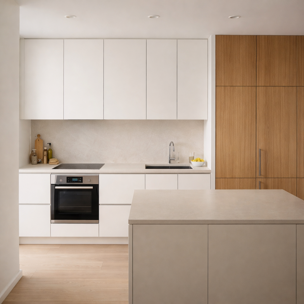 Новосибирск, минимализм, шпон