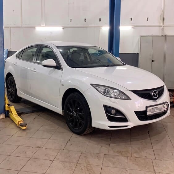Mazda 6 GH на эвакуаторе у сервиса — АКПП Aisin TF-80SC в аварийном режиме