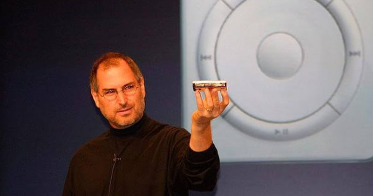 презентация IPod 2001 слайд с использованием Keynote