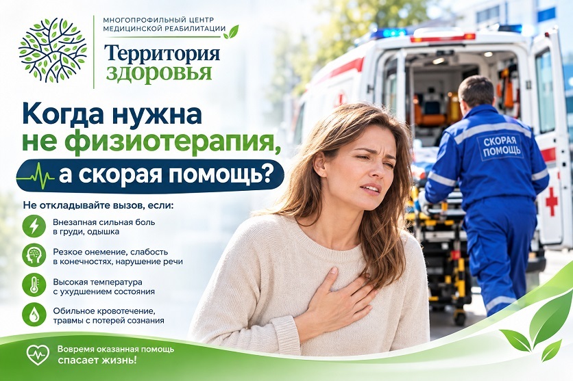 Когда нельзя ждать физиотерапии и нужно обращаться срочно