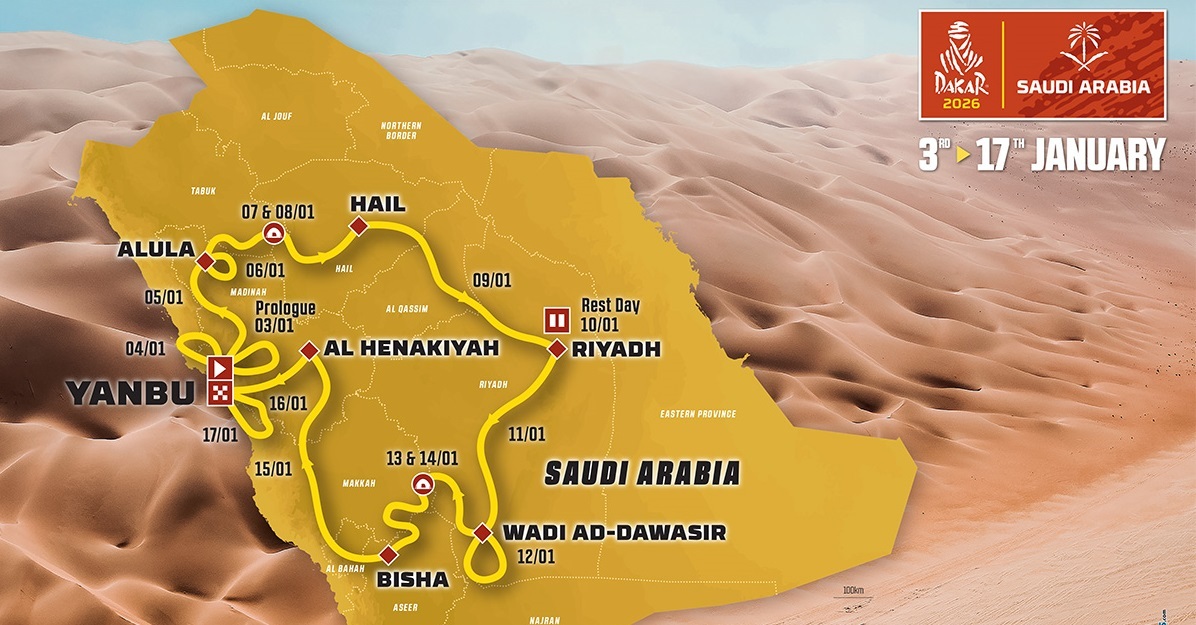 Дакар-2026: Подробности маршрута и список участников мотозачета