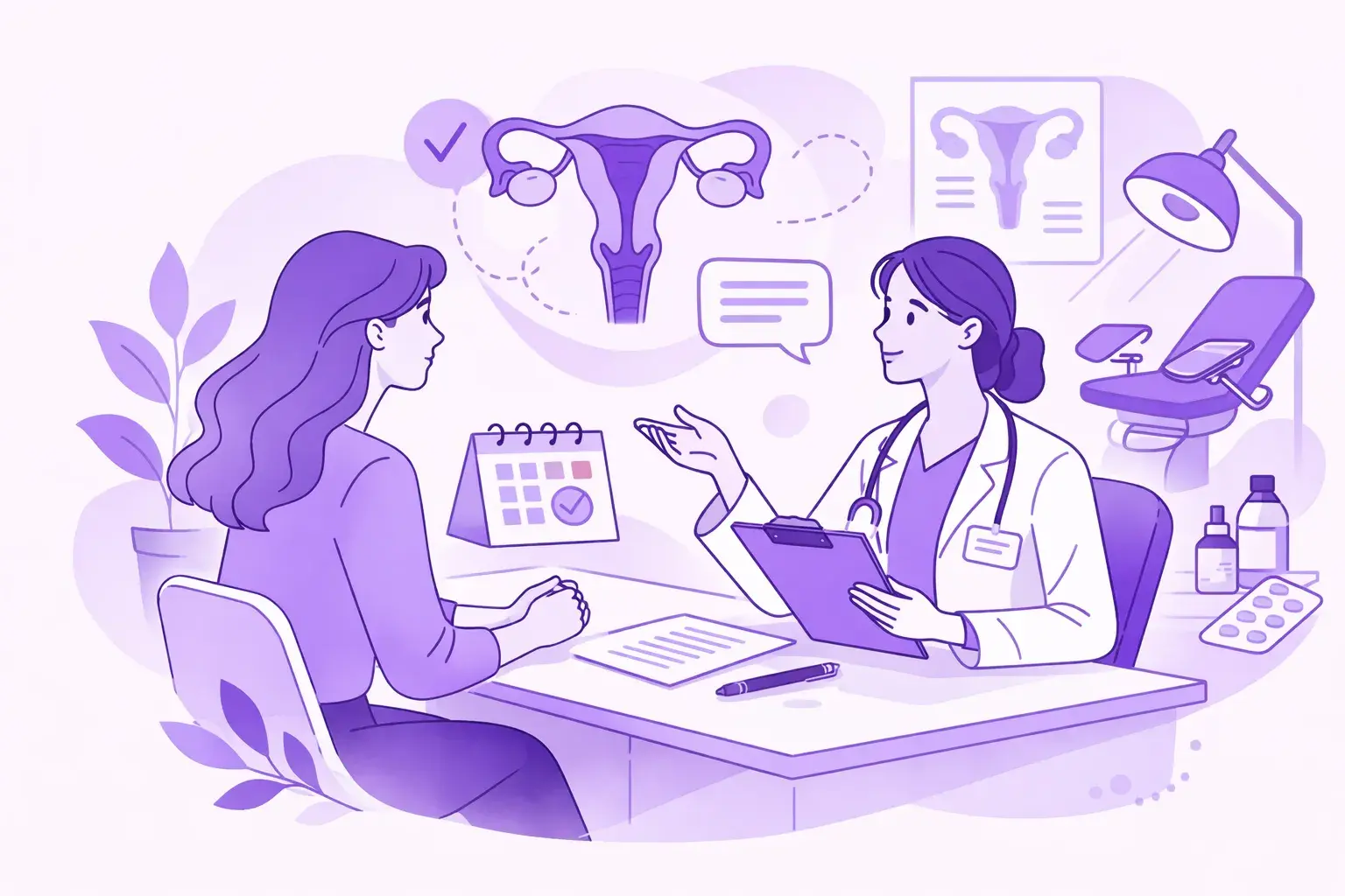 Осмотр и консультация врача-гинеколога