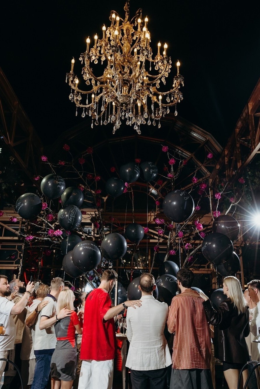 декор площадки для афтепати