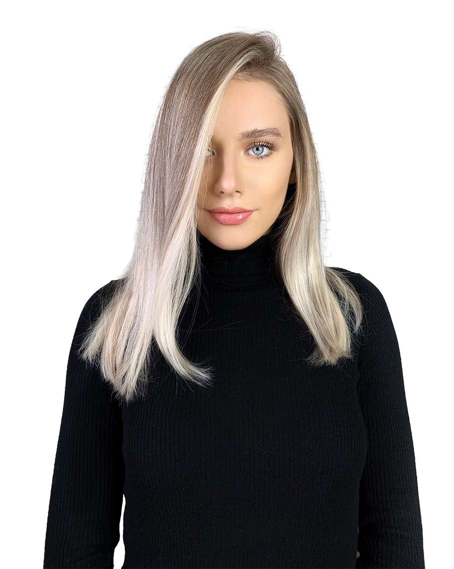 Растяжки цвета и рельефное окрашивание