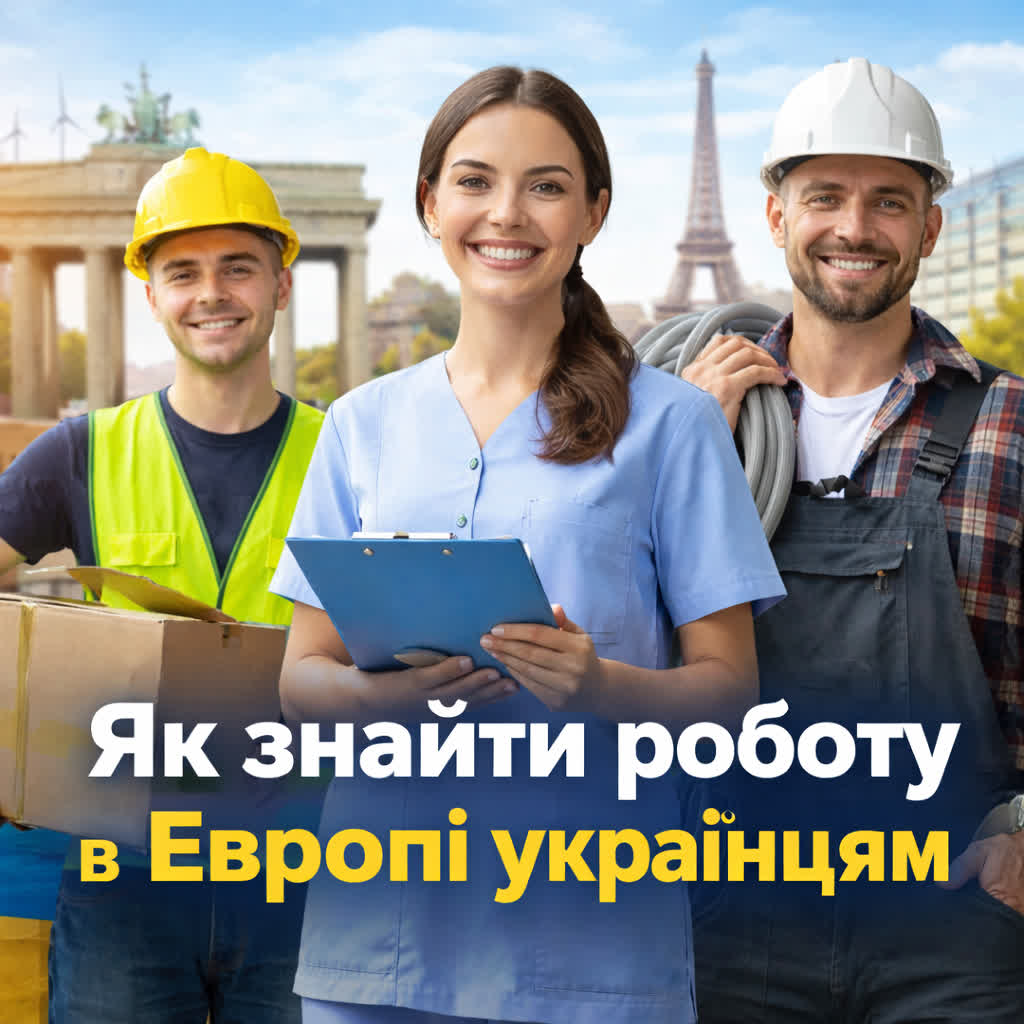 Як знайти роботу в Європі українцям