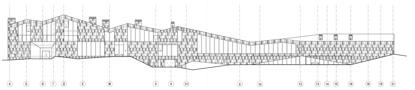Частный жилой дом в Солнечном. Фасад