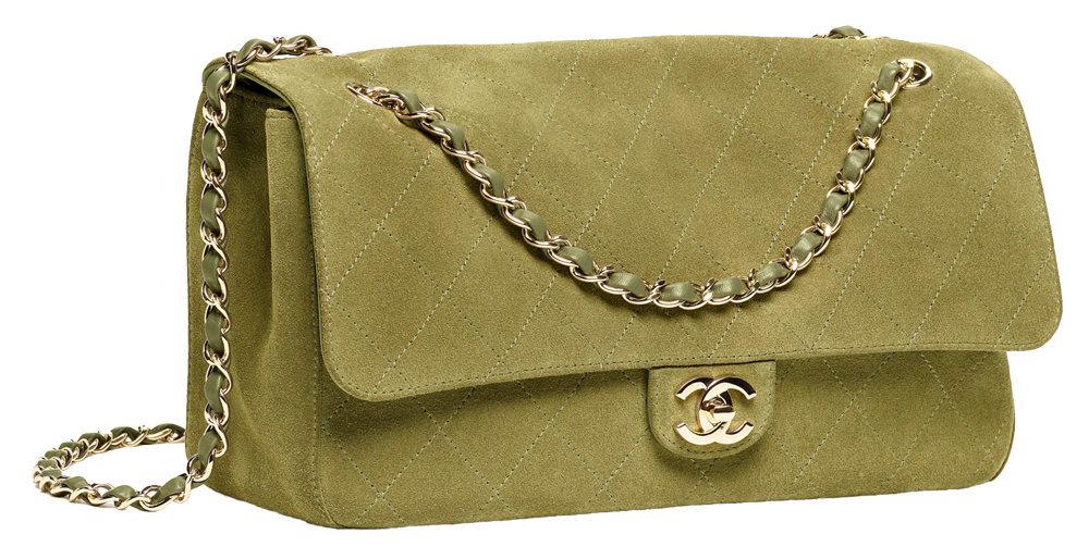 Chanel Suede Maxi Flap