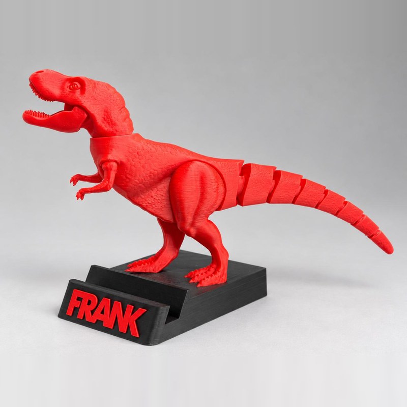 Фигурка динозавра FRANK с подставкой для телефона