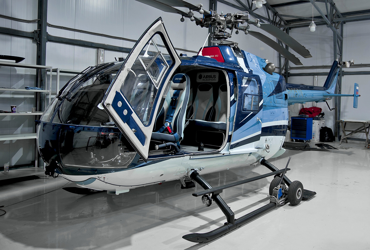 Новая ливрея вертолета Bo 105