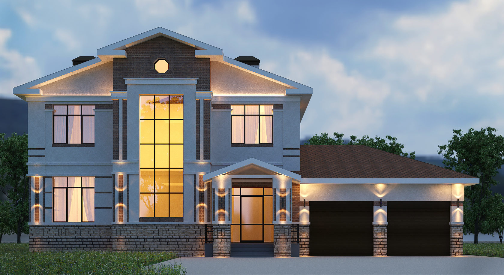 Готовый дом в Бжид