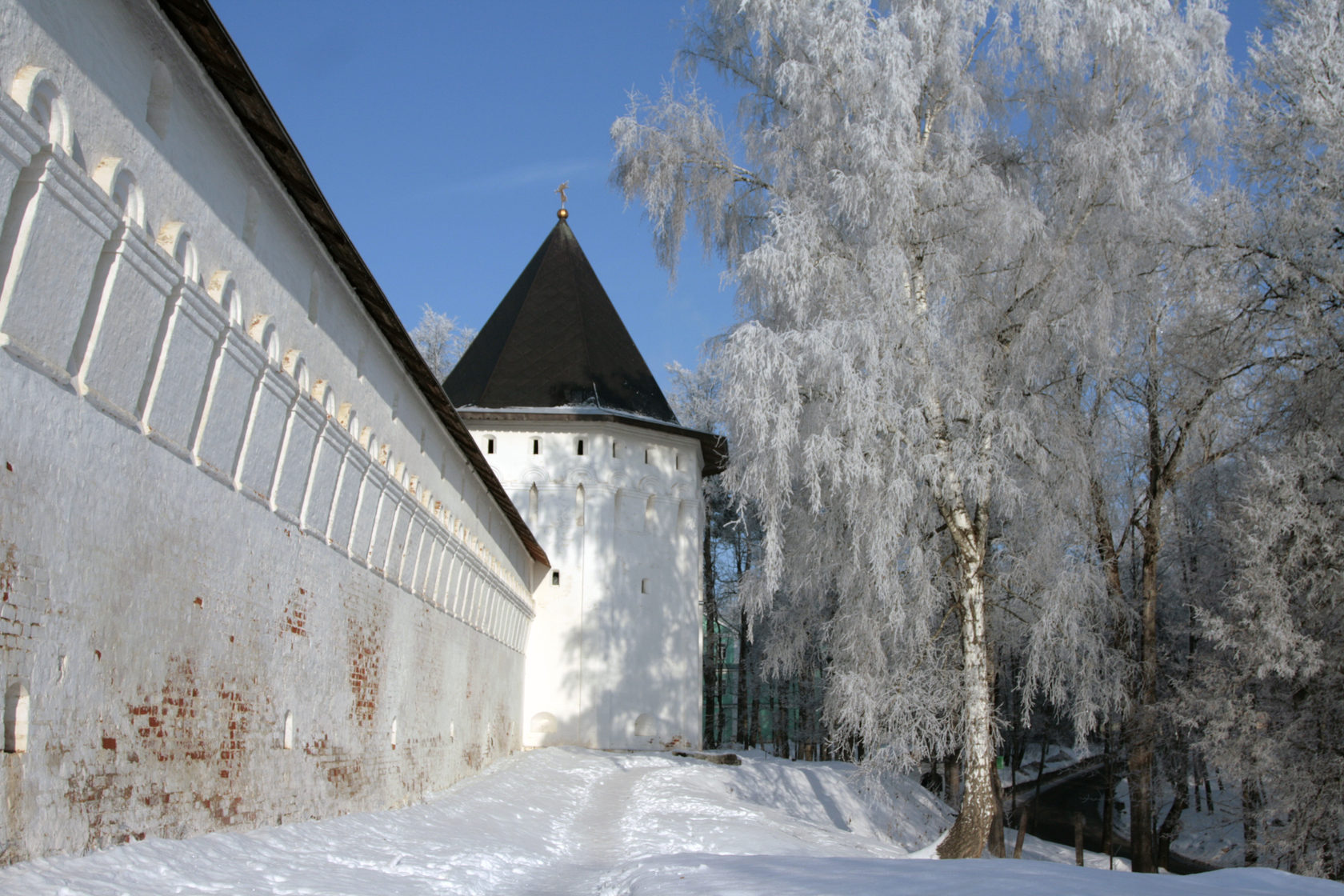 Зима в Звенигороде