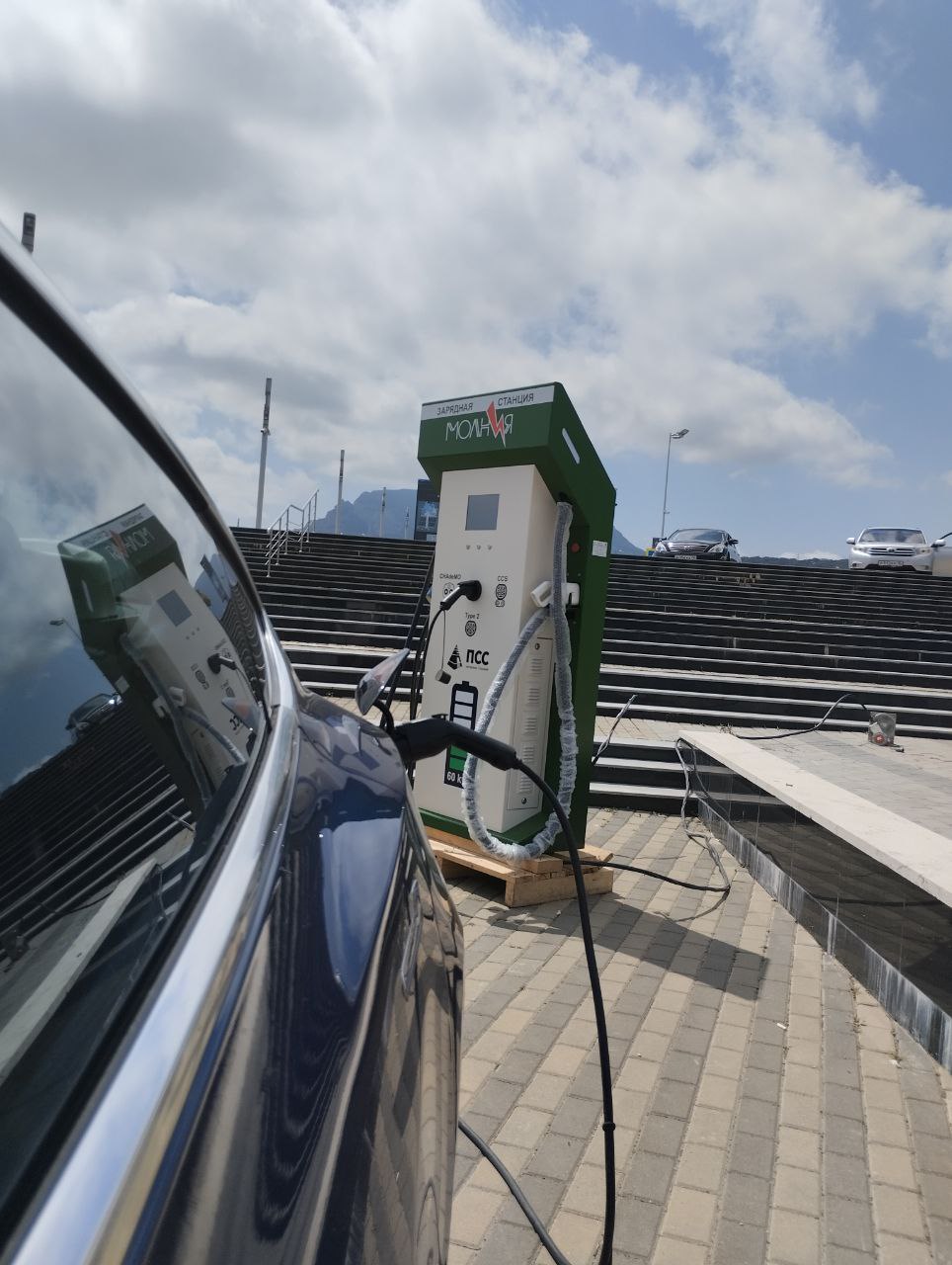 Быстрая зарядная станция ПСС с приложением electro.cars