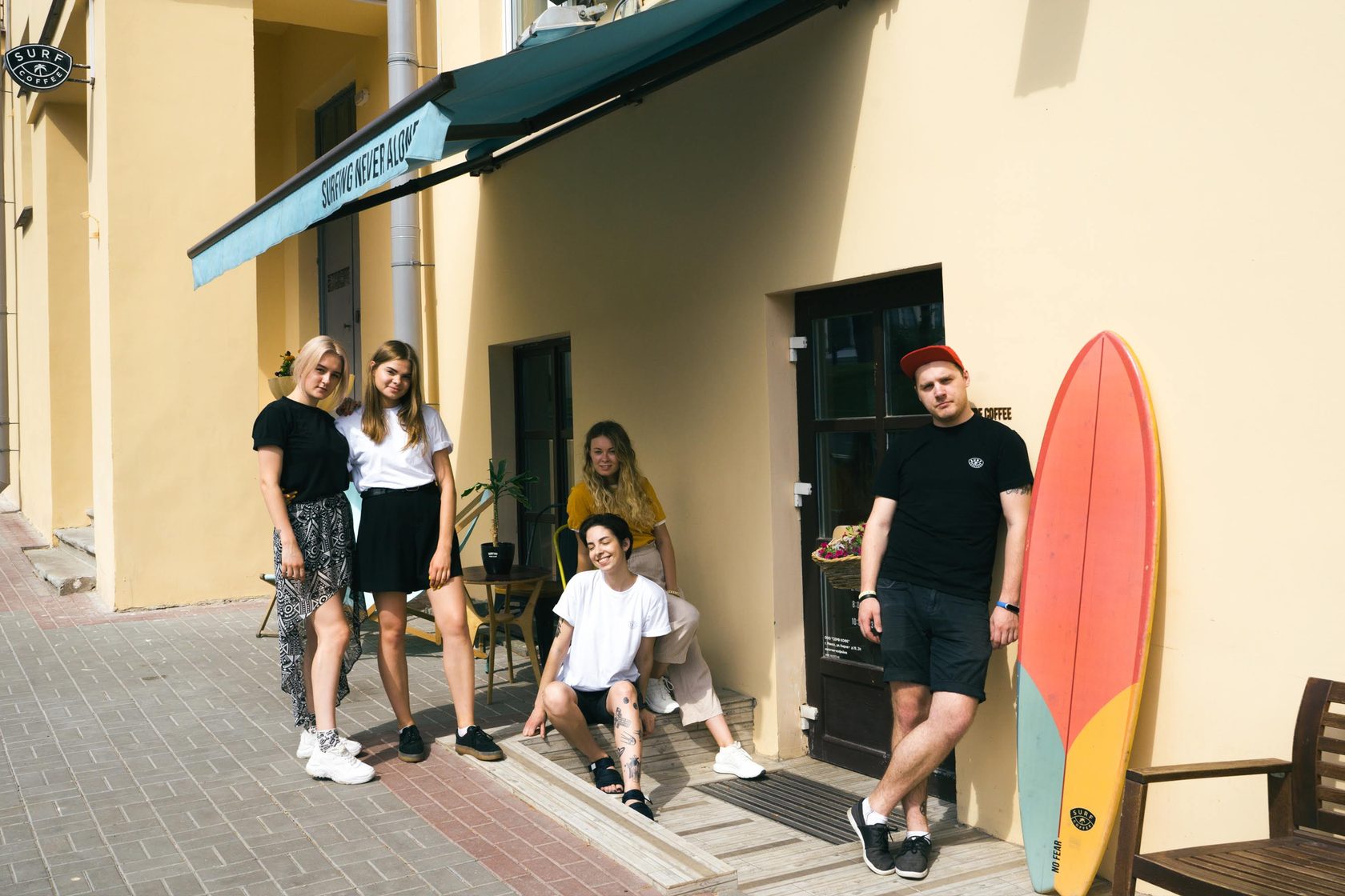 SURF COFFEE® × UNDERGROUND