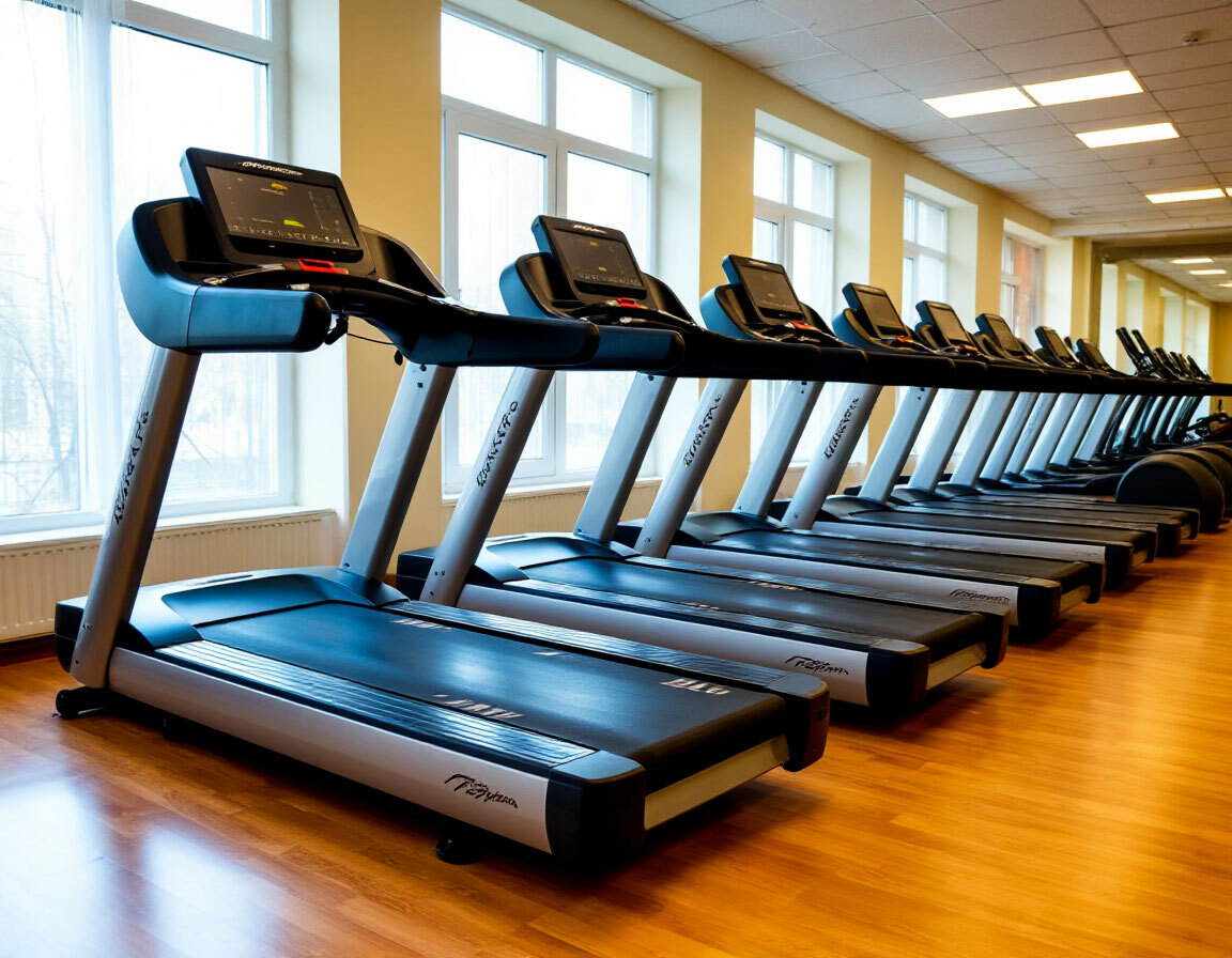 Беговые дорожки в фитнесе