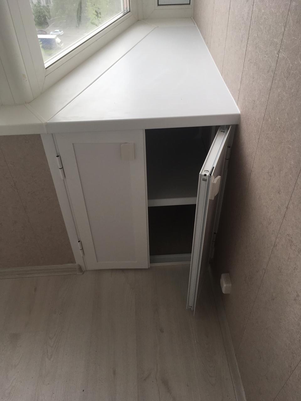 Тумба на балкон на заказ