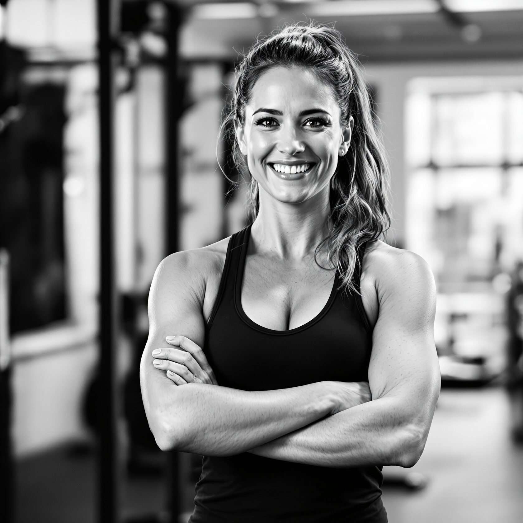 Амина инструктирует клиентку