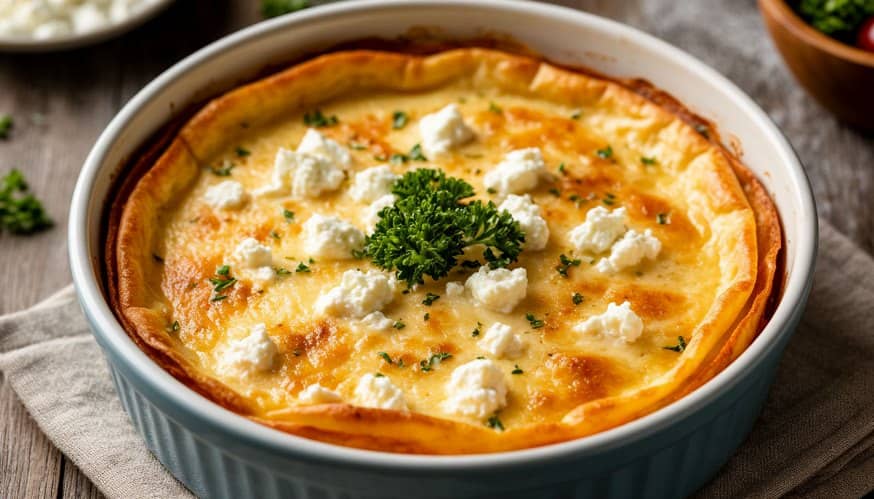 тортилья с творогом и сыром в духовке