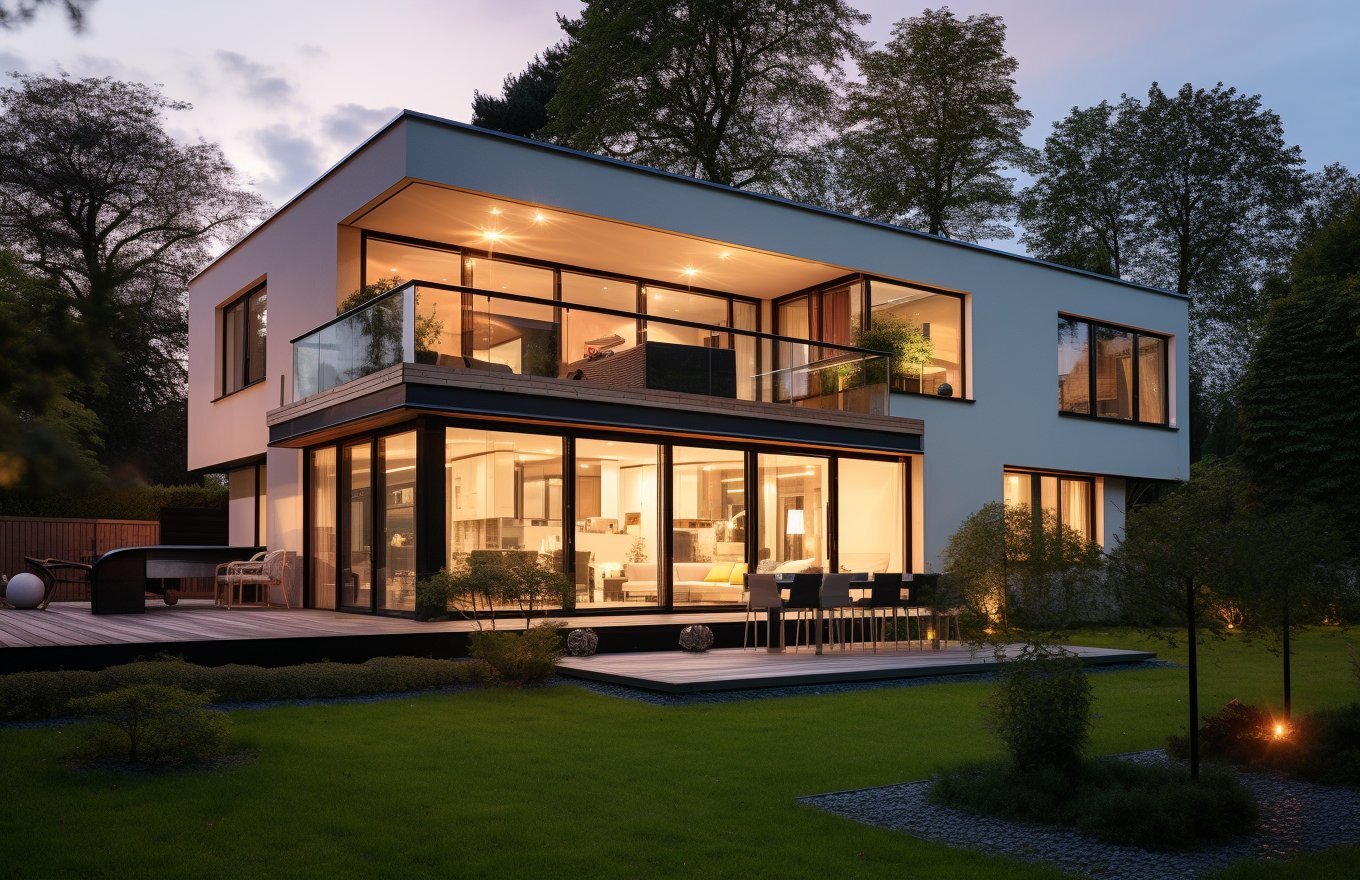 проекты домов с плоской кровлей