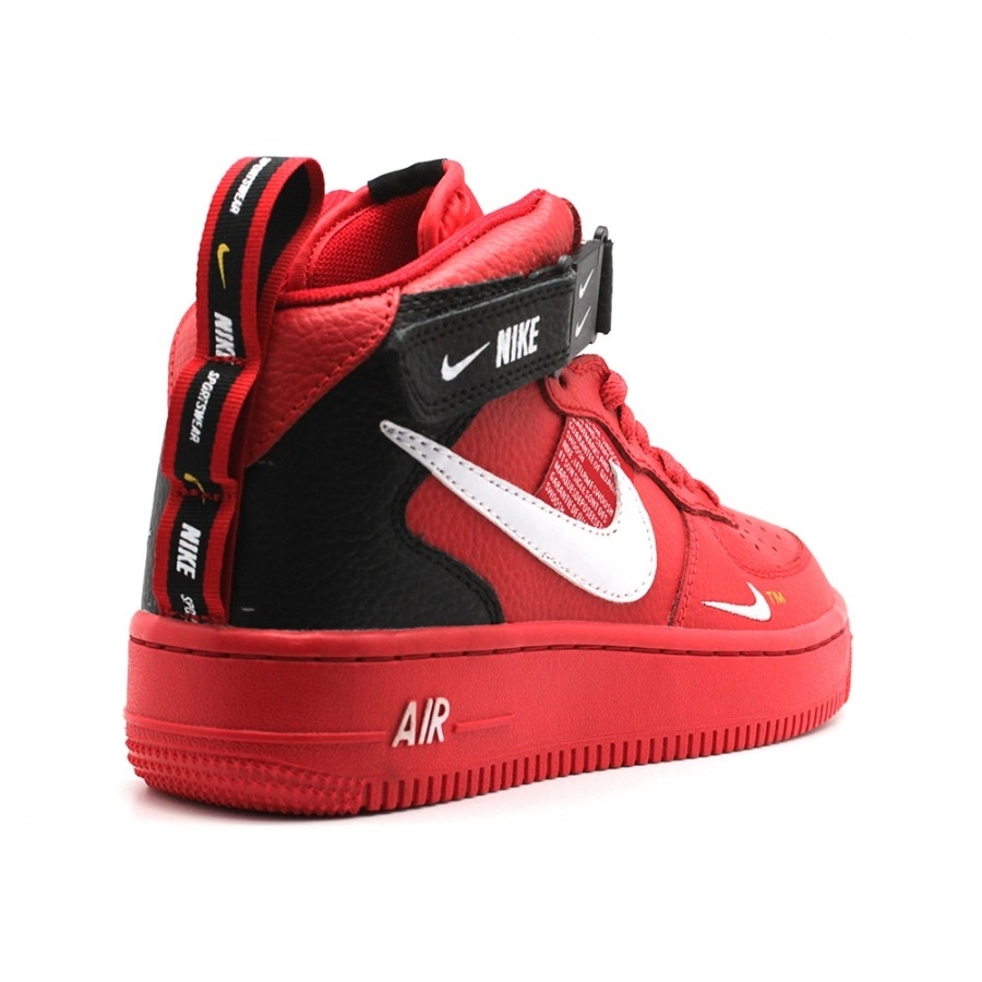 nike air force 1 07 lv8 mid red