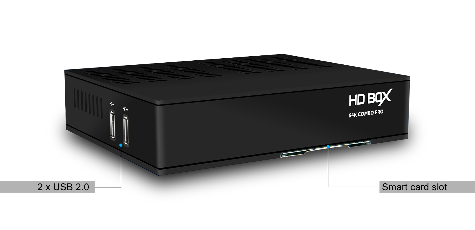 HD BOX S4K Combo Pro