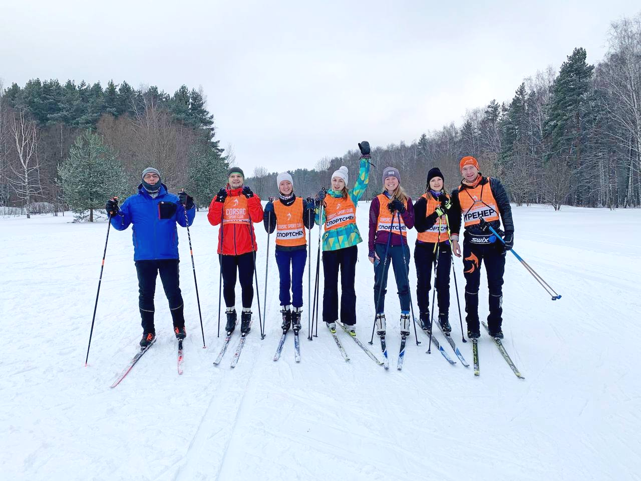 Лыжная школа Corsac Sport Сlub в Москве | Обучение беговым лыжам Корсак  Спорт клуб | Новички