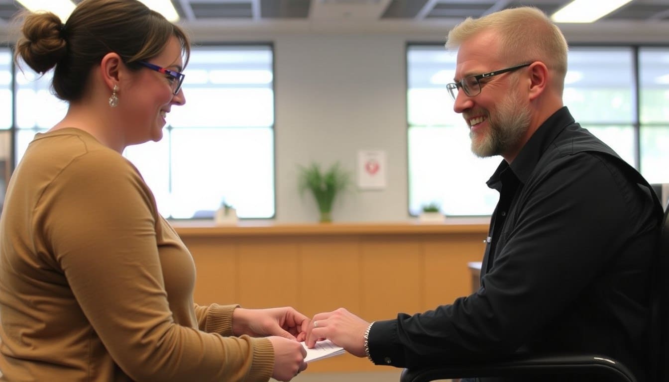 Begleitung junger Menschen mit Behinderungen bei der Arbeitsplatzsuche