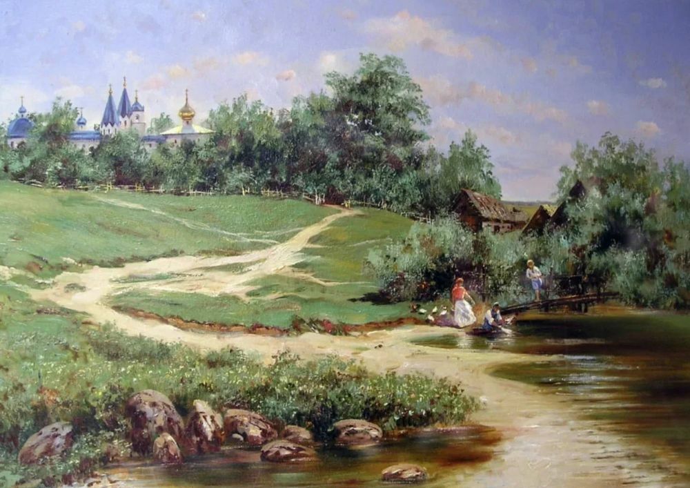 У реки