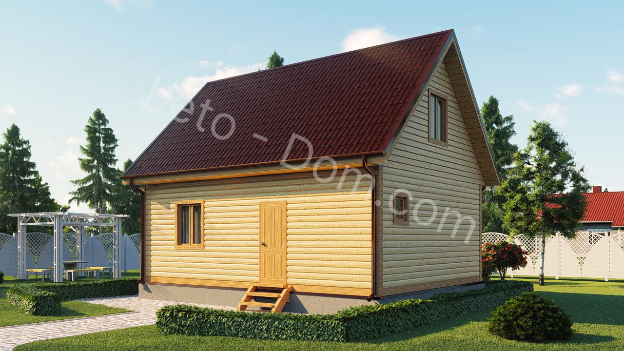 дом из бруса