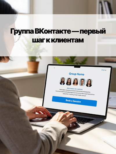 Как создать группу психолога в ВКонтакте с нуля