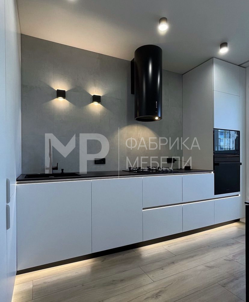 кухня без верхних шкафов