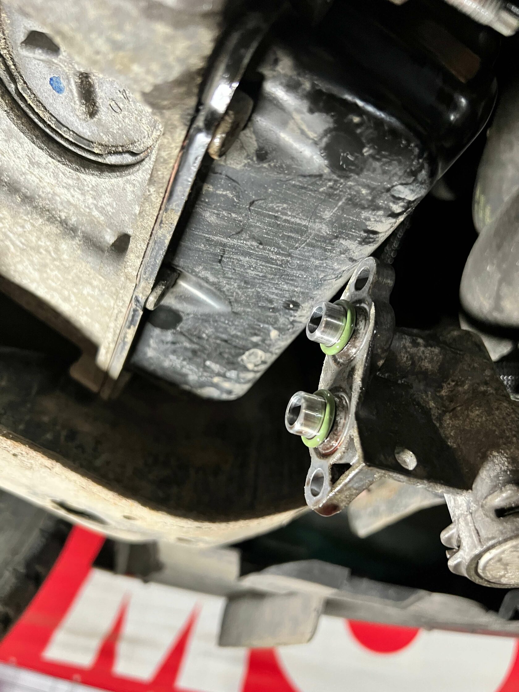 Установка новых колец термостата