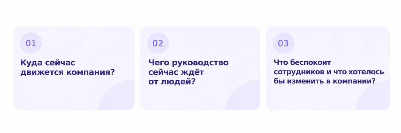 Три вопроса для диагностики внутренних коммуникаций: куда движется компания, чего руководство ожидает от сотрудников и что беспокоит людей. Оценка коммуникационной системы, синхронизация топ-команды и обратная связь сотрудников.