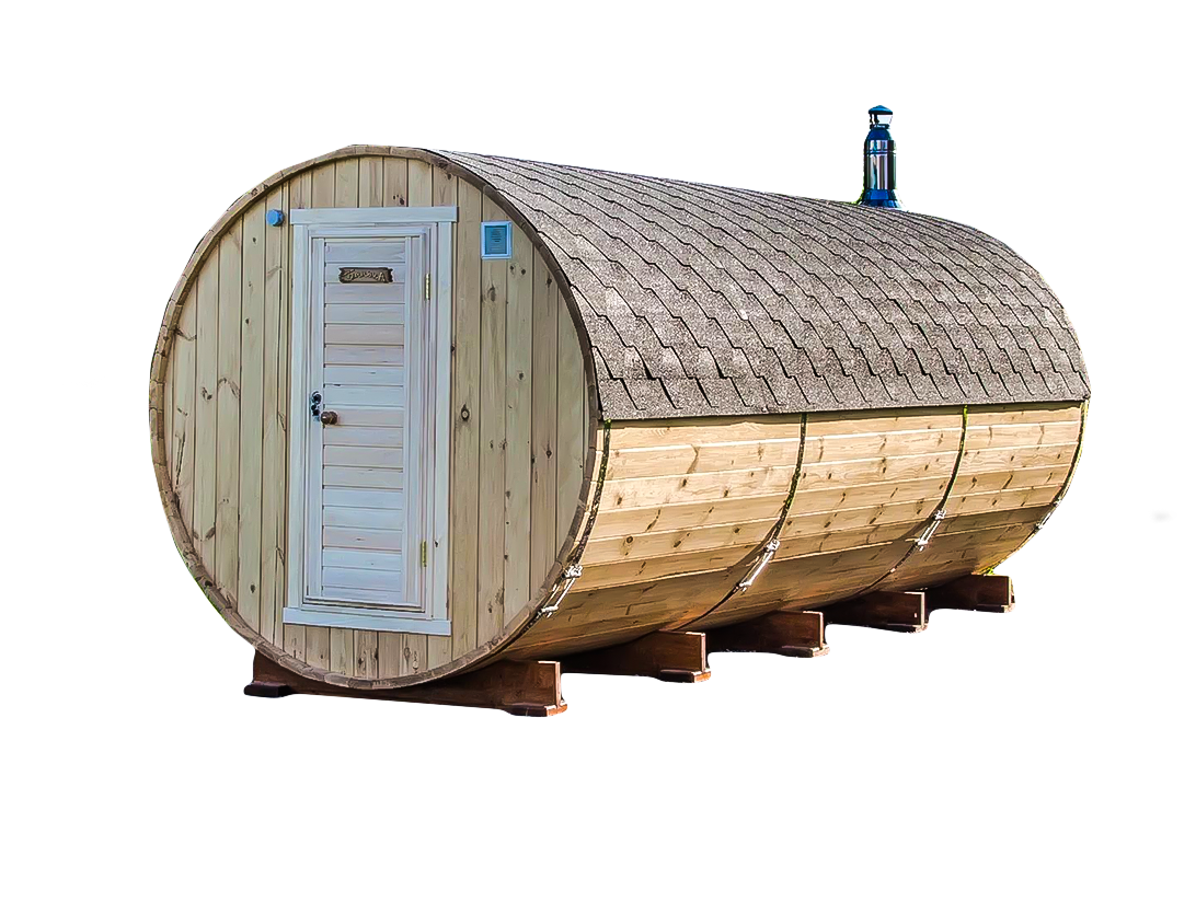 Баня-бочка из кедра 5 метра