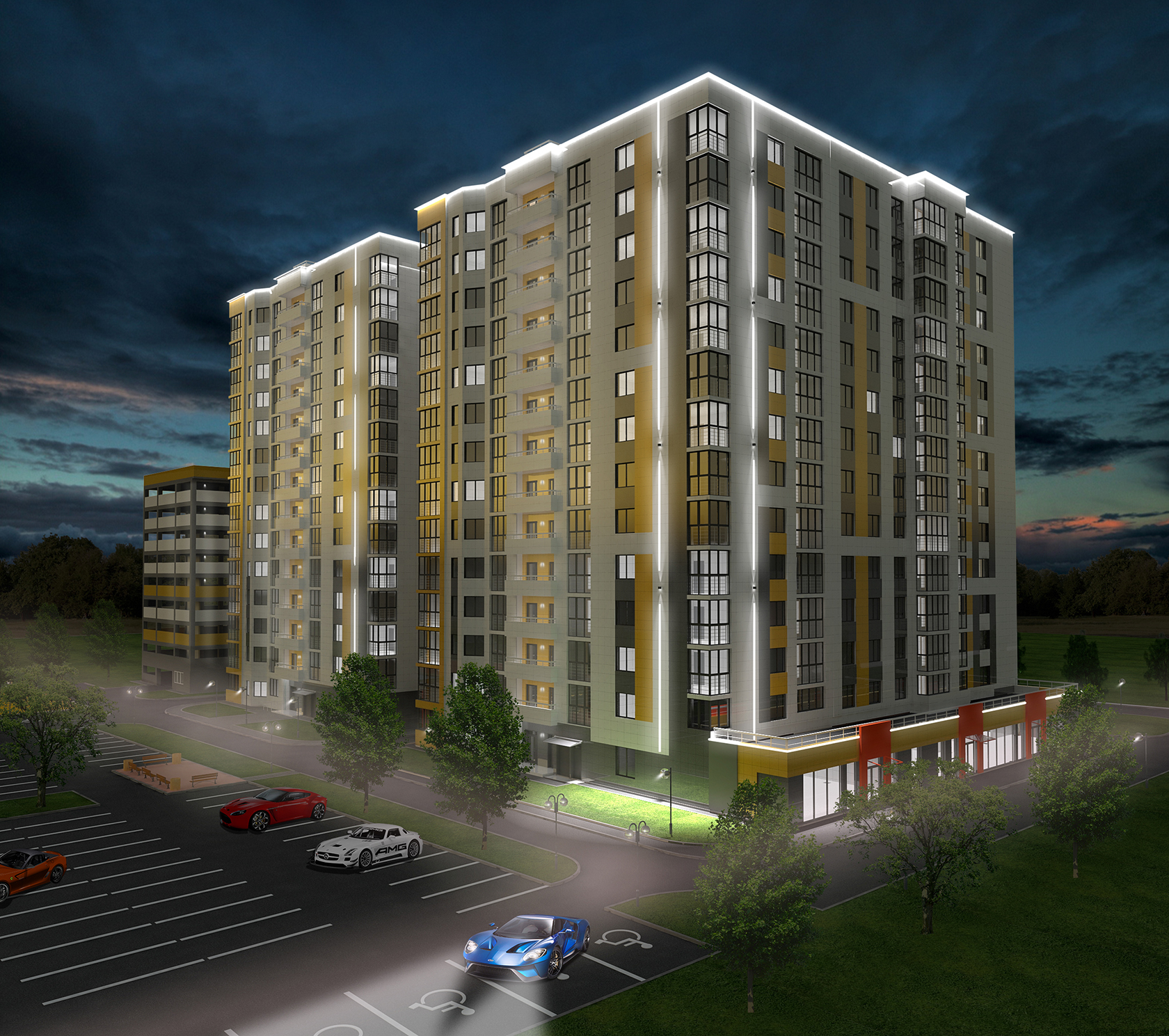 ЖК \"Гарант\" в г.Анапа, Супсехское шоссе, 35. Проектная фирма \"Арх-идея\"