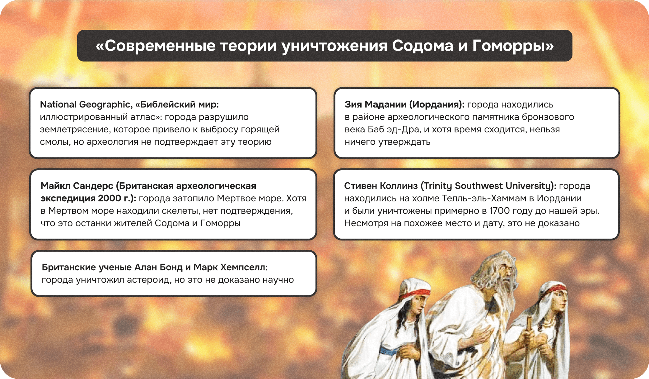 как уничтожили содом и гоморра, современные теории о содоме и гоморре