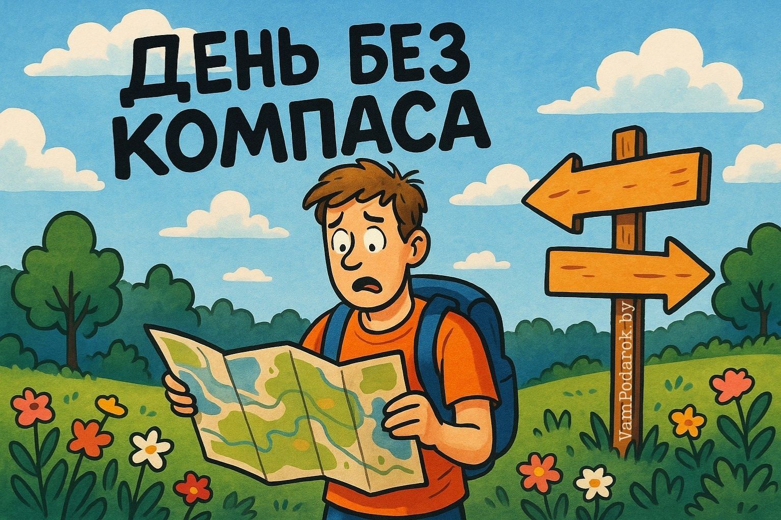 День ориентирования без компаса