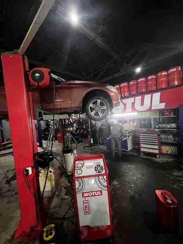Выполненная работа Motul Команда — аппаратная замена масла