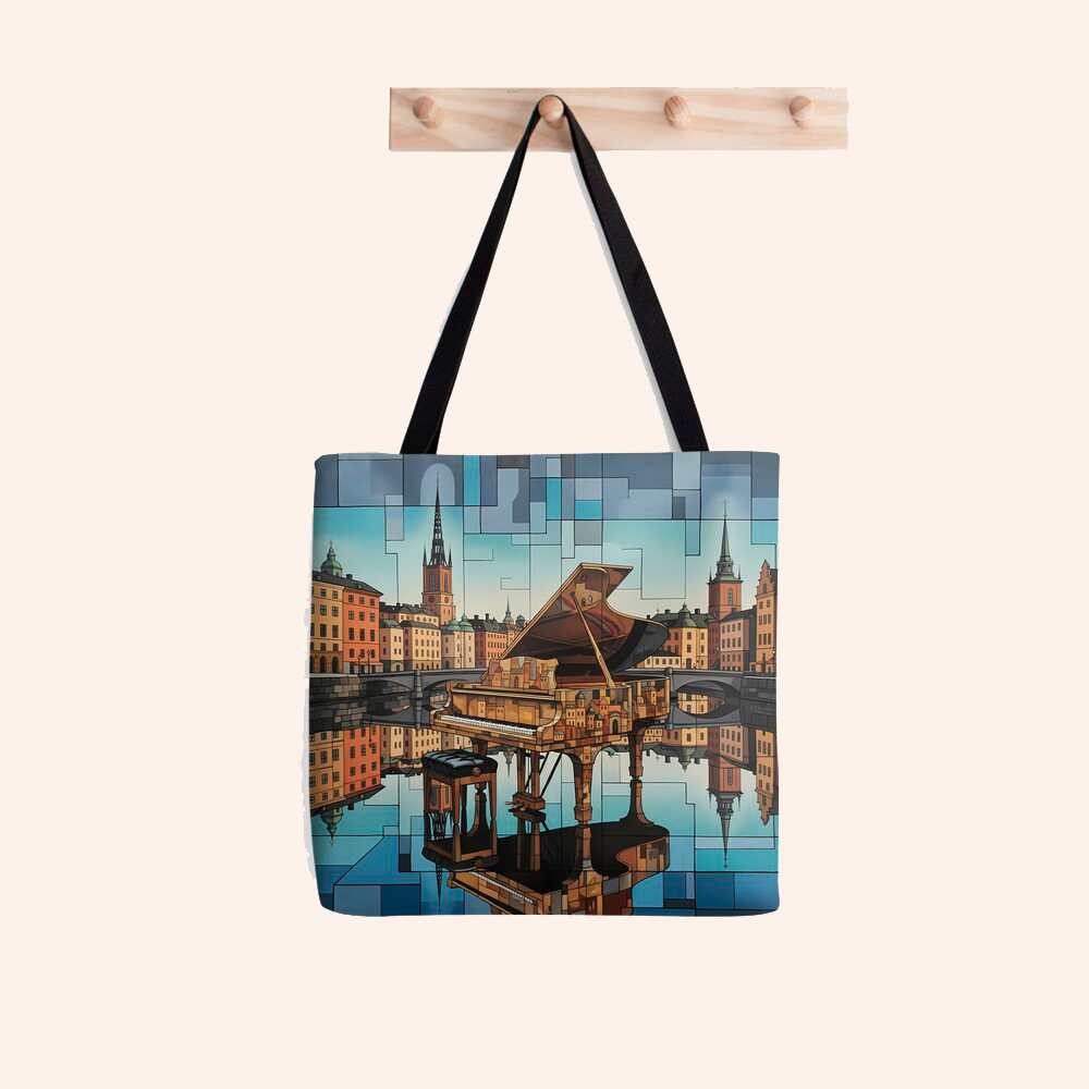 Stockholm Reflection Tote Bag