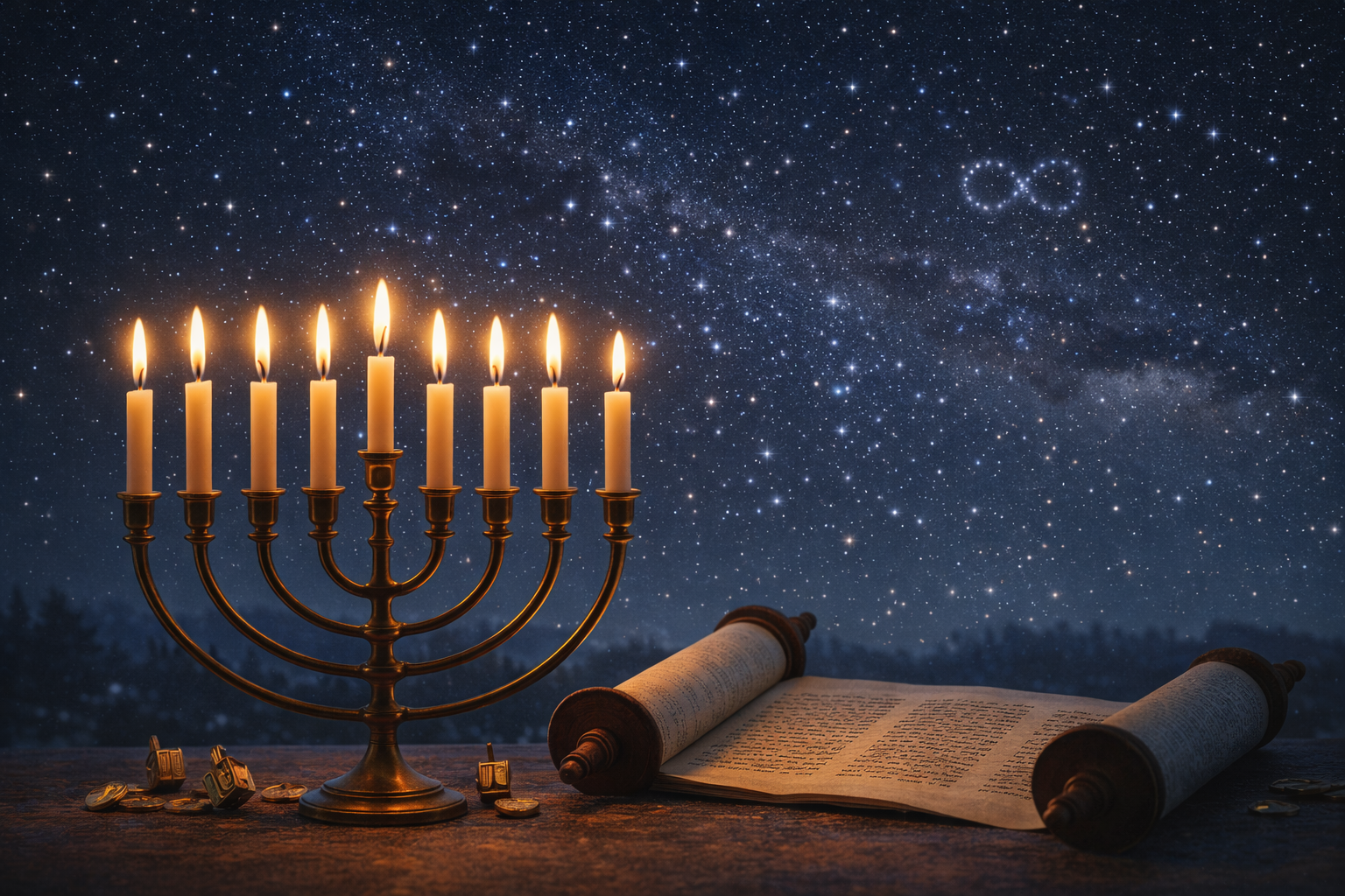 Зот Ханука - восьмой день света: тайный смысл, 36 свечей и уровень вне природы