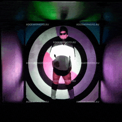 Проекционный куб gif