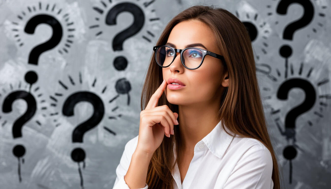 человек задумался