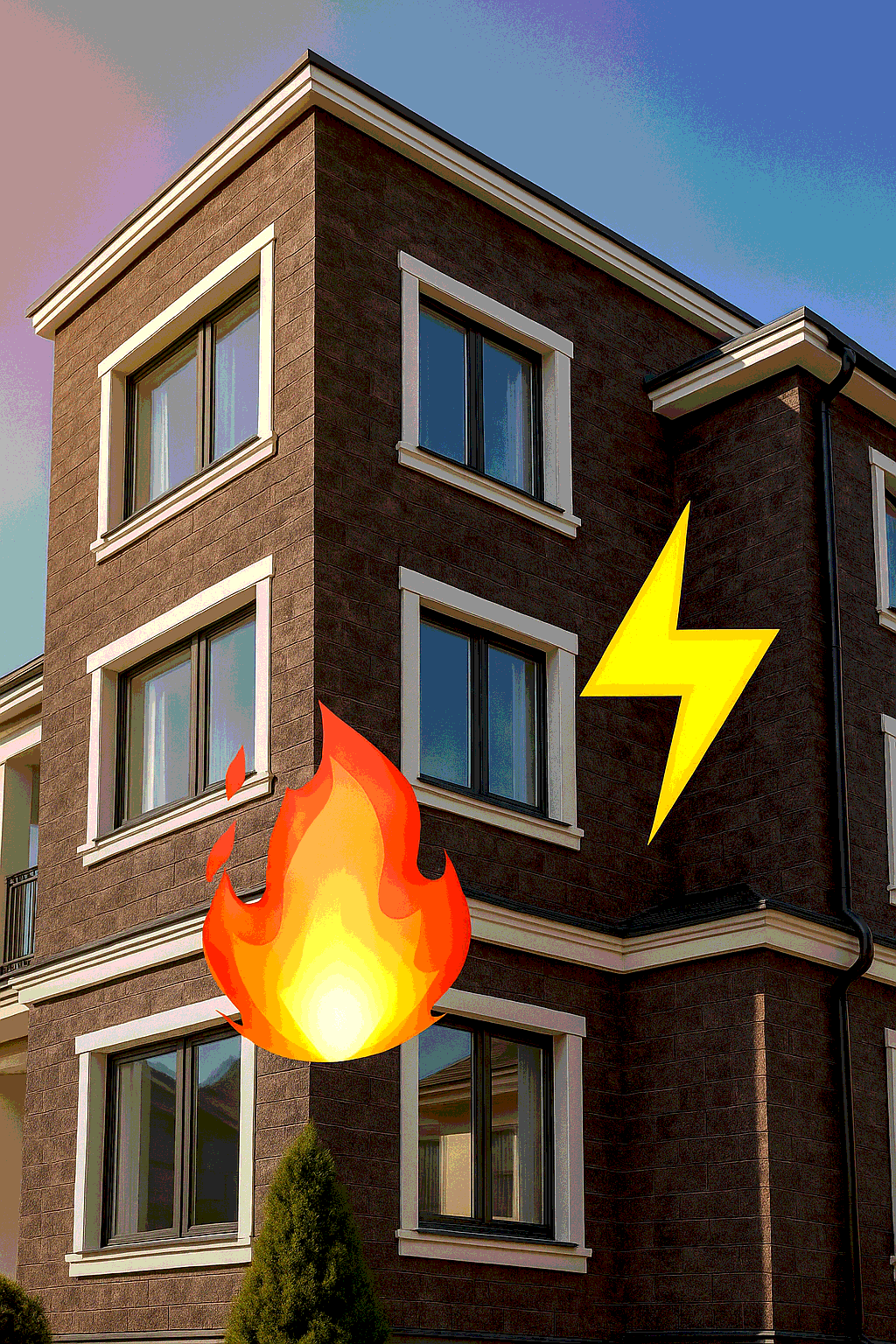 Энергоэффективный фасад: связка утеплитель + гибкая плитка Pletaflex