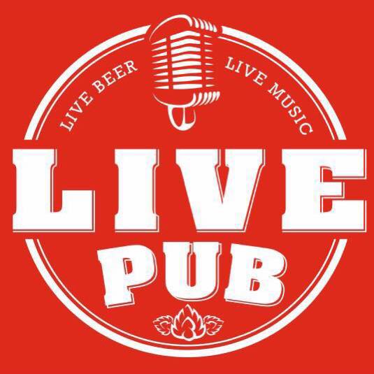 Live pub. Live pub Орехово-Зуево логотип.