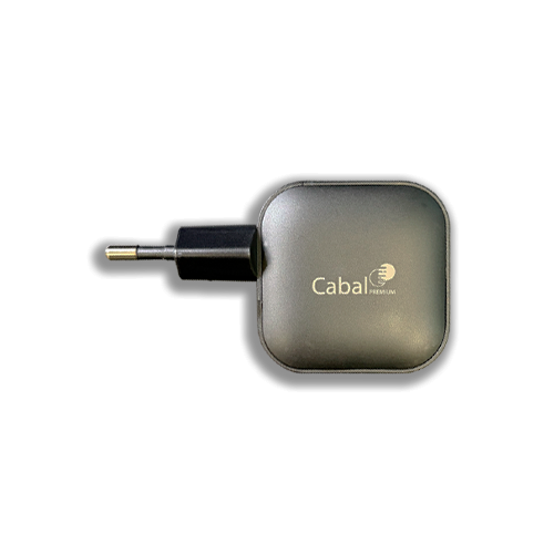 Cabal 48W PD — верхняя панель с портами USB-C