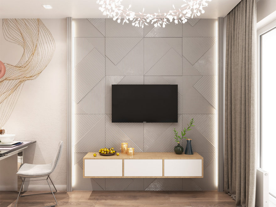 Стандартные 3д панели