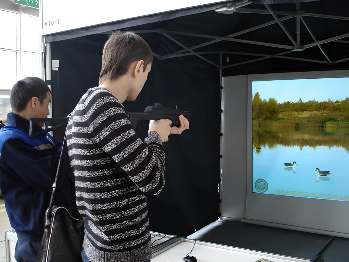 Интерактивный лазерный тир