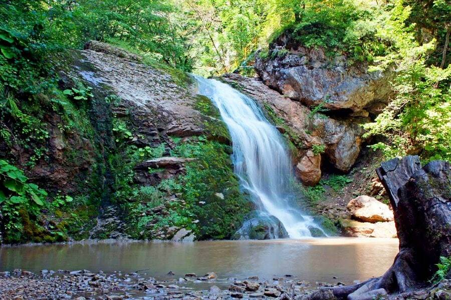 Водопады руфабго адыгея фото