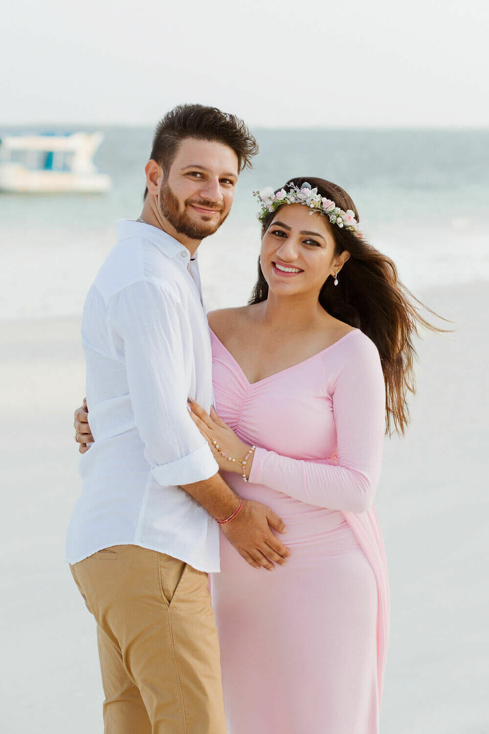 Capturing the Beauty of Motherhood: Maternity Photography on Mombasa's Jumeirah Beach